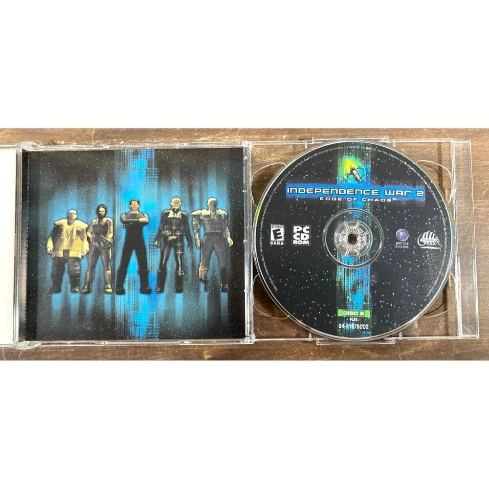 Independence War 2 Edge of Chaos PC CD-Rom Big Box Video Game 2000 Windows